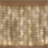 Emos LED svetelný záves, 1,7 m, teplá biela, 1550030015