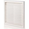 VENTS Vetracia mriežka so sieťkou 154 x 110 mm biela