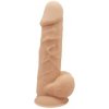 Vibrátor s diaľkovým ovládaním 21,5 cm Vibration + Lrs Flesh Silexd