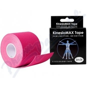 KinesioMax Tape ružová 5cm x 5m
