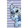 JERRY FABRICS Osuška Micro Lilo and Stitch Stripes Polyester, 70/140 cm