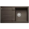 Blanco Metra 5 S, silgranitový drez 860x500x190 mm, 1-komorový, tmavá hnedá, BLA-515042