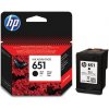 HP 651 černá ink kazeta, C2P10AE C2P10AE