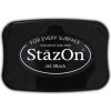 Pečiatková poduška StazOn, Jat black