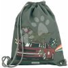 Školský vak na telocvik a prezúvky Gym Bag Race Dino Jack Piers ergonomický luxusné prevedenie od 2 rokov 36*44 cm