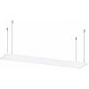 LED Solution Biely závesný LED panel 30 x 120cm 40W IP65 Premium 191407_191007