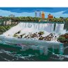 Diamondi Diamantové maľovanie - AMERICKÉ NIAGARSKÉ VODOPÁDY (ROBERT JOHNSON) Rámovanie: vypnuté plátno na rám, Rozmer: 40x50 cm