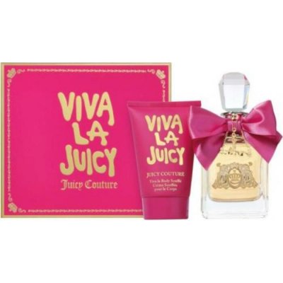 Juicy Couture Viva La Juicy Darčeková sada dámska parfumovaná voda 100 ml a telové sufflé 125 ml