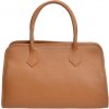 Anna Luchini Dámska kožená kabelka AL WH TSBV 44 Cognac