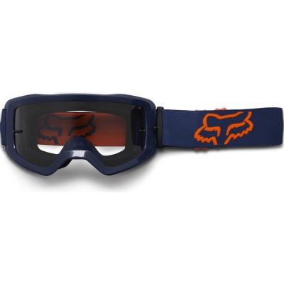 Fox Racing FOX Main S Stray Goggle - OS, Blue/Orange MX23