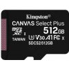 512 GB . microSDXC karta Kingston Canvas Select Plus U3, V30, A1 (r/w 150MB/s) (SDCS3/512GBSP)