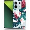 Picasee silikónový čierny obal pre Xiaomi Redmi Note 13 Pro 5G - Rhododendron