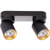 Milagro Bodové svietidlo ANDY 2xGU10/8W/230V čierna/zlatá MI2246 + záruka 3 roky zadarmo + záruka 3 roky zadarmo