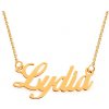 iZlato Forever Zlatá retiazka s menom Lydia IZ17388
