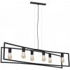 Luminex Luster na lanku TUNJA 6xE27/60W/230V čierna LU1761 + záruka 3 roky zadarmo + záruka 3 roky zadarmo