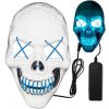VERK GROUP Led lebka maska halloween žiariace led strany
