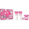 Versace Bright Crystal Absolu Set - EDP 90 ml + EDP 5 ml + sprchový gel 100 ml + tělové mléko 100 ml Dárková sada