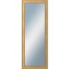DANTIK - Zrkadlo v rámu, rozmer s rámom 60x160 cm z lišty TOOTH zlatá (2778)