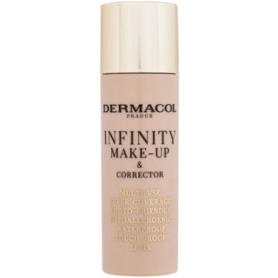Dermacol Infinity Make-Up & Corrector vysoko krycí make-up a korektor 2v1 20 g 03 sand