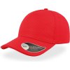 Atlantis Headwear Kšiltovka Gear, 5 panelová, baseballová COT33016500499-red Červená Univerzální
