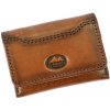 EL FORREST 855-29 hnedá pánska kožená peňaženka 9,5 x 7 x 2,5 cm