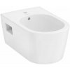 Hansgrohe EluPura S Original Závesný bidet, otvor na batériu, biela 60281450-HG