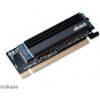 AKASA adaptér M.2 SSD to PCIe adapter card with heatsink cooler AK-PCCM2P-05