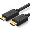 Ugreen 10202 adaptér na video kábel 2 m DisplayPort HDMI Čierna (10202)