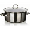 BANQUET METALLIC Black 22 cm 3,7 l