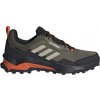 Pánska treková obuv adidas, TERREX AX4 GTX khaki,čierna,biela,oranžová, 46 2/3