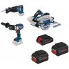 BOSCH Sada AKU náradia GSB+ GKS+ GSA (18v 1x 4.0Ah 2x 5.5Ah) 0615990N38