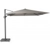 Slnečník Challenger 1 Premium Platinum Veľkosť: 300 x 300 cm, Farba rámu: Antracitová, Farba látky: Manhattan