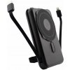 Power Bank Aiogie 10000mAh MagSafe čierny Iphone Apple watch USBC lightning