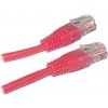 CNS patch kábel Cat5E, UTP - 3m , červený PK-UTP5E-030-RD