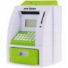 Pokladnička Ramiz bankomat zelená plastová 22 cm