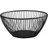 Košík kovový APS Svart 17,5 cm, čierny
