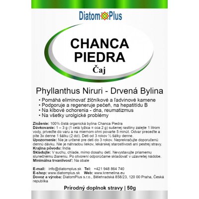 DiatomPlus Chanca Piedra drvená vňať 100 g