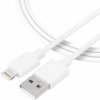 Tactical Smooth Thread dátový a nabíjací kábel USB-A / Lightning pre iPhone / iPad / AirPods - 30 cm - biely 8596311153020 - možnosť vrátiť tovar ZADARMO do 30tich dní