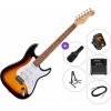 PSD Guitars STC-100-HSS SET Sunburst Elektrická gitara