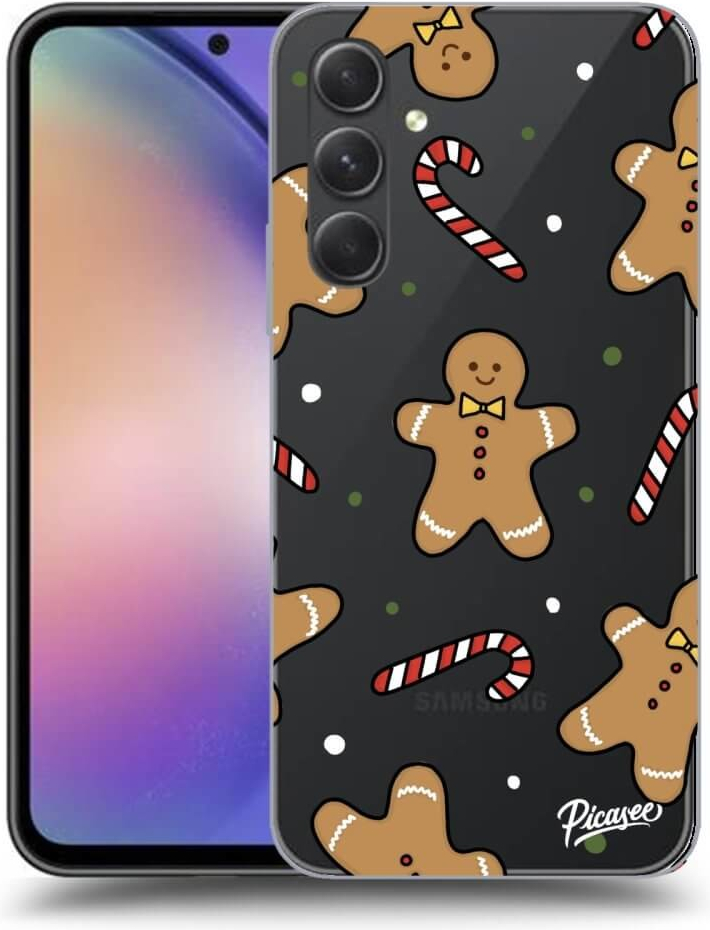 Picasee silikónové Samsung Galaxy A54 5G - Gingerbread čiré