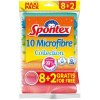 Utierky Spontex Microfibre 8 + 2 Zdarma