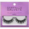 Gabriella Salvete False Eyelashes Doll sada umělé řasy 1 pár + lepidlo na řasy 1 g