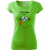 Volejbal volá - Dámske tričko Pure - XL ( Apple Green )