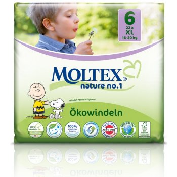 MOLTEX Nature no. 1 XL 16-30 kg 22 ks