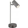 Globo | Globo 57911TS - Stolná lampa ROBBY 1xGU10/5W/230V šedá/antracit | GL8039