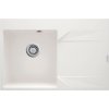 DEANTE DEANTE - Evora alabastrový granitový drez, 1-bowl s odkvapkávacou plochou - vpravo ZQJ_A11P