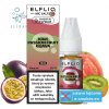 Liquid ELFLIQ Nic SALT Kiwi Passion Fruit Guava 10ml - 10mg