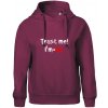 Trust me I´m an Ing. / Ver mi som Ing. - Oversized mikina dámská Moon - kratšia + širšia - 2XL ( Fuchsiová )