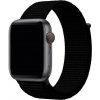 eses Nylónový náhradný remienok pre Apple Watch 38 mm/40 mm/41 mm/42 mm Farba: čierna