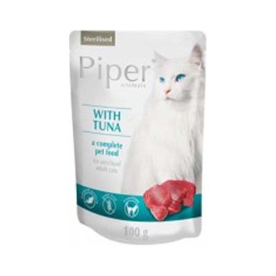 PIPER CAT tuniak pre sterilizované mačky 100 g